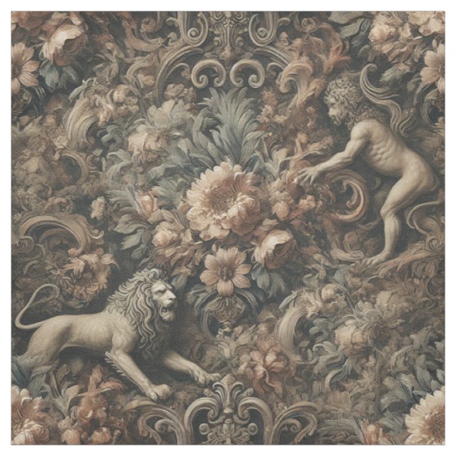 Arcane Majesty - Gothic Påstående Tile Tyg (Provkarta)