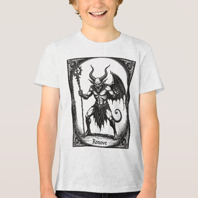 Arcane Majesty Ronove Utan Tvang T Shirt (Framsida)