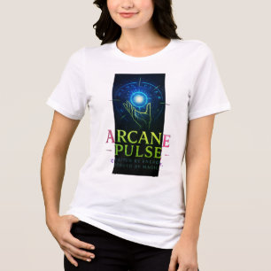 Arcane Pulse Endast mörk Vibes T Shirt