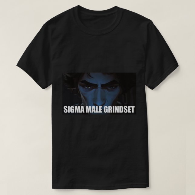 Arcane Viktor Sigma Male Grindset T Shirt (Design framsida)