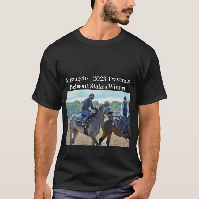 Arcangelo - Belmont & Travers Stakes Winner 2023 T Shirt (Framsida)