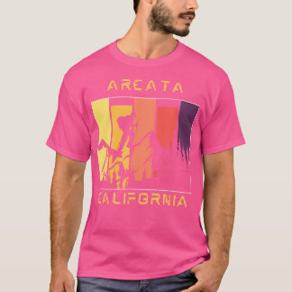 Arcata Ca Förfallen Berg Vandring Och Klättring T Shirt