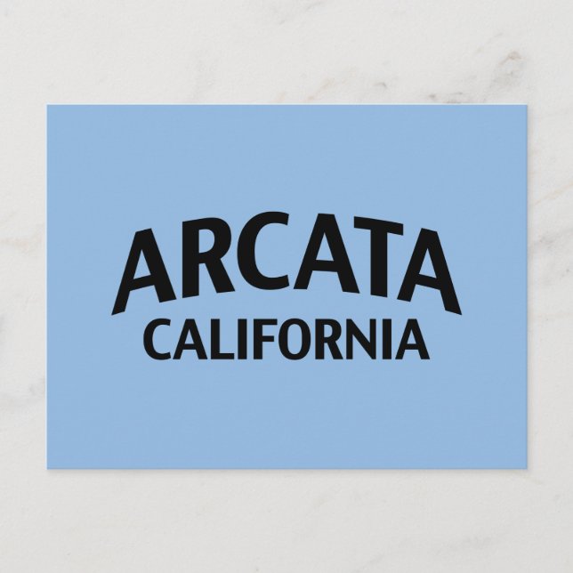 Arcata California Vykort (Framsida)