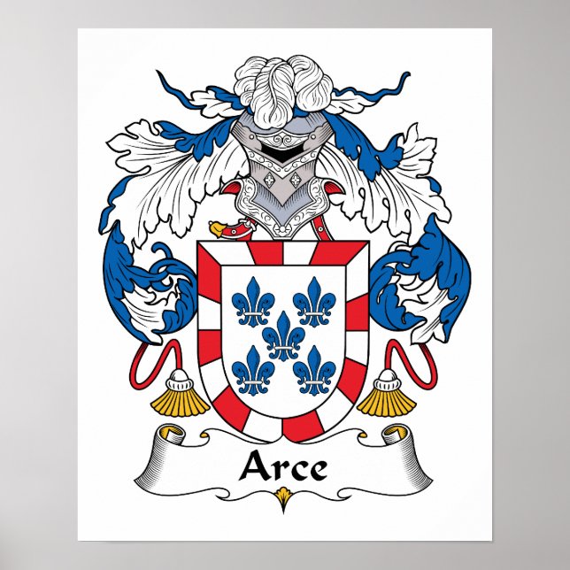 Arce Family Crest Poster (Framsidan)