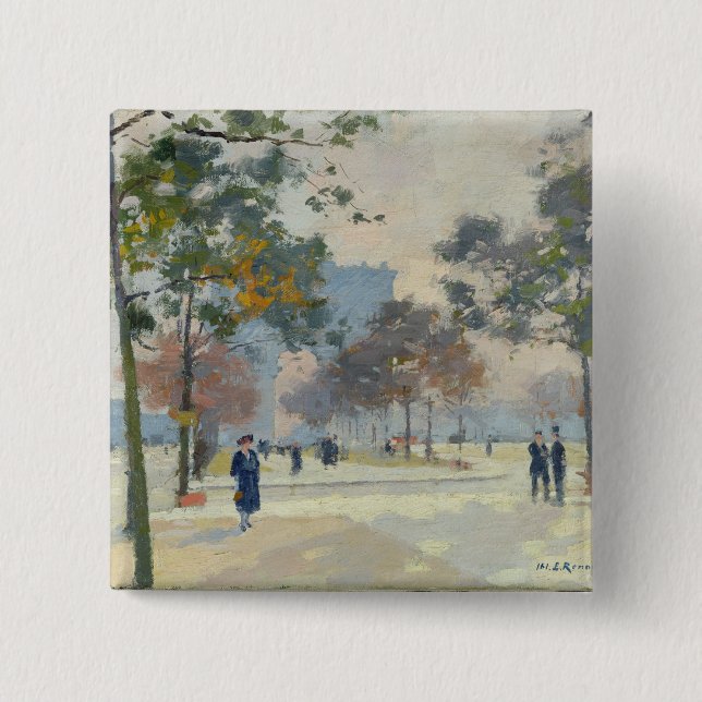 Arcet de Triomphe i höst, Paris Knapp (Framsida)