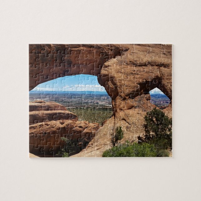 Arch Arches National Park Utah Pussel (Horisontell)