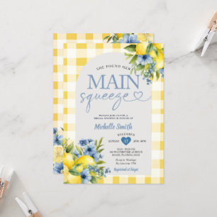 Arch Boho, hon hittade sin Lemon Blommigt Möhippa Inbjudningar