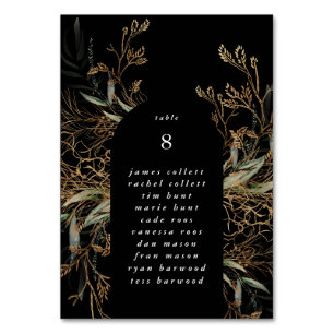 Arch Botanical Eucalyptus Golden Premium Black Bordsnummer