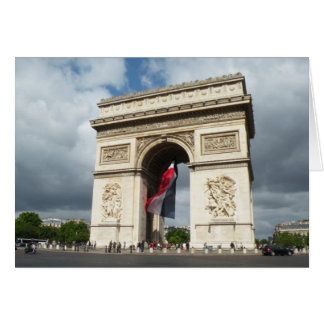 Arch de Triumph Hälsningskort