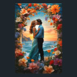 *~* Arch Fantasy Romantic AP51 Ocean Vågar Fototryck<br><div class="desc">Sök i AP51 efter liknande objekt - Energetiskt Enhanced.WALL Photo Print POSTER - Överförbar till de flesta Zazzle-produkter. Överför för att göra din egen unika gåva till Valentines day eller vilken dag som helst. Svälla Par djupt i Kärlek Digital Illustrations. Naturen är fylld av skönhet, så stötta deras underbara kärlek....</div>