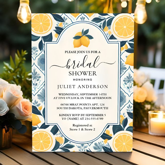 Arch Food Roligt Fruit Lime Lemon Möhippa Inbjudningar (Skapare uppladdad)