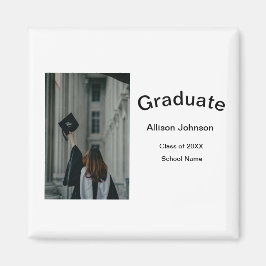 Arch-fotomodern elegant enkel studentfest magnet
