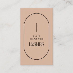 Arch Lash Beauty Minimalist-Anpassade Visitkort
