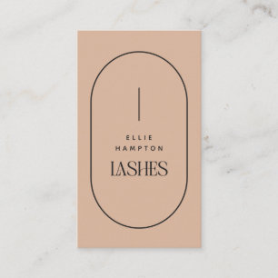 Arch Lash Beauty Minimalist-Anpassade Visitkort