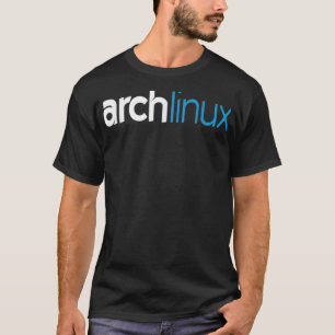Arch Linu älskare med tagline Open Source Os T T Shirt