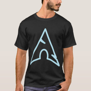 Arch Linux Light Logotyp Open Source Os T Shirt