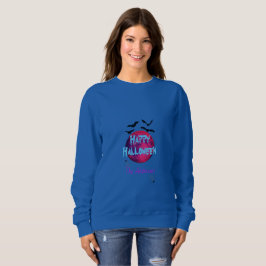 Arch Måne Fladdermus Spider Spooky Modern Happy ha T Shirt
