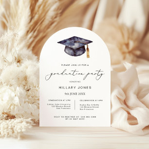 ARCH Modern Minimalist Studenten Calligraphy Inbjudningar