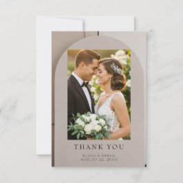 Arch Neutral Luxe Wedding  Tack Kort