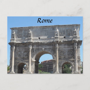 Arch of Constantine, Rom Vykort
