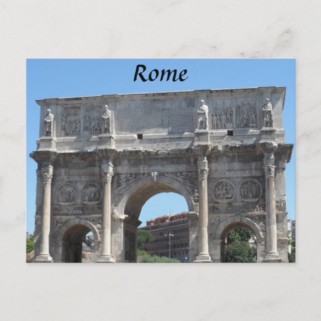 Arch of Constantine, Rom Vykort (Framsida)