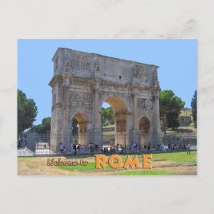 Arch of Constantine Rom Vykort
