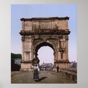 Arch of Titus, Rom (1900) Poster