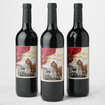 Arch Photo Burgund Blommigten Botanical Bröllop