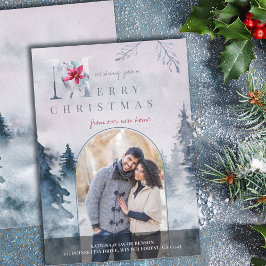 Arch Photo God jul från New Home Forest Meddelande