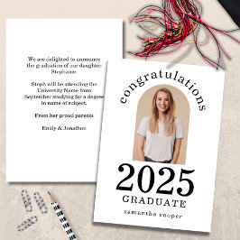 Arch Photo Gratulerar Student 2023 Namn Meddelande