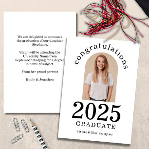 Arch Photo Gratulerar Student 2023 Namn Meddelande