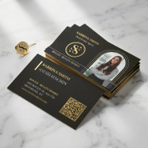 Arch Photo Logo & QR Code Fastighetsmäklare | Fast