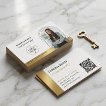 Arch Photo Logo & QR Code Realtor | Fastigheter