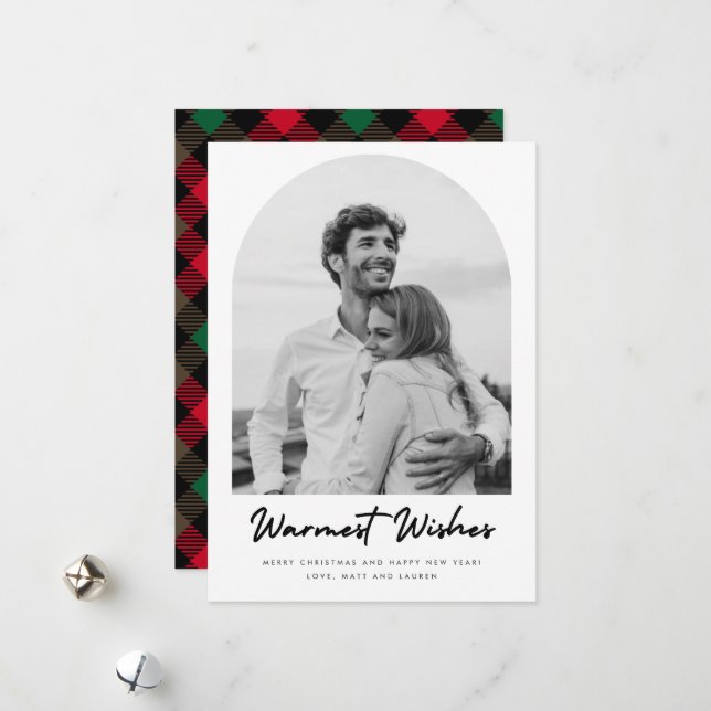 Arch Photo Play par jul Julkort (Fram/Back In Situ)