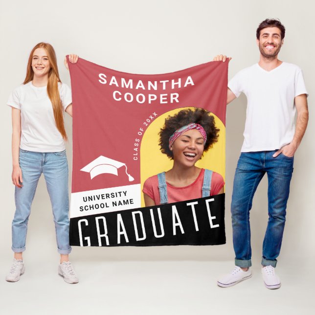 Arch Photo Studenten Fleece Blanket (På plats)