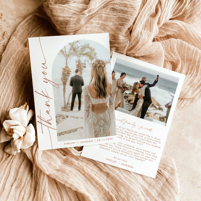 Arch Photo - tackkort | Tack-kort för Bröllop Inbjudningar (Skapare uppladdad)