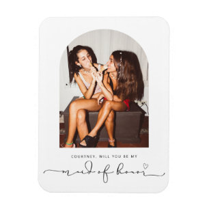 Arch ram blir min maid of honor magnet