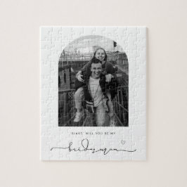 Arch Ram.. Du blir min Bridesman Puzzle Pussel