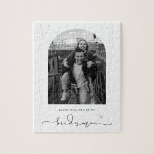 Arch Ram.. Du blir min Bridesman Puzzle Pussel