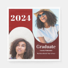 Arch Red Burgundy Two Photo Studenten