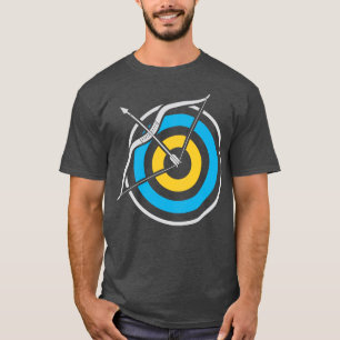 Arch Sport Archer Arrow and Bow (17) T Shirt