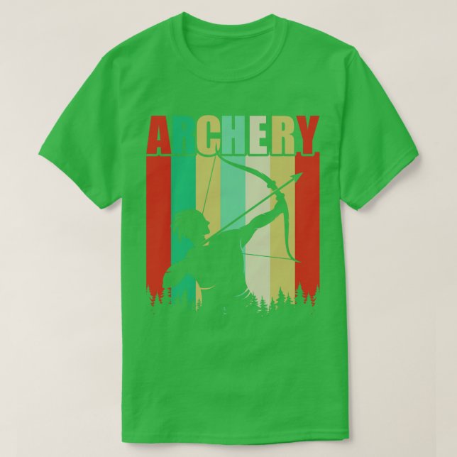 Arch Sport Archer Arrow and Bow (20) T Shirt (Design framsida)