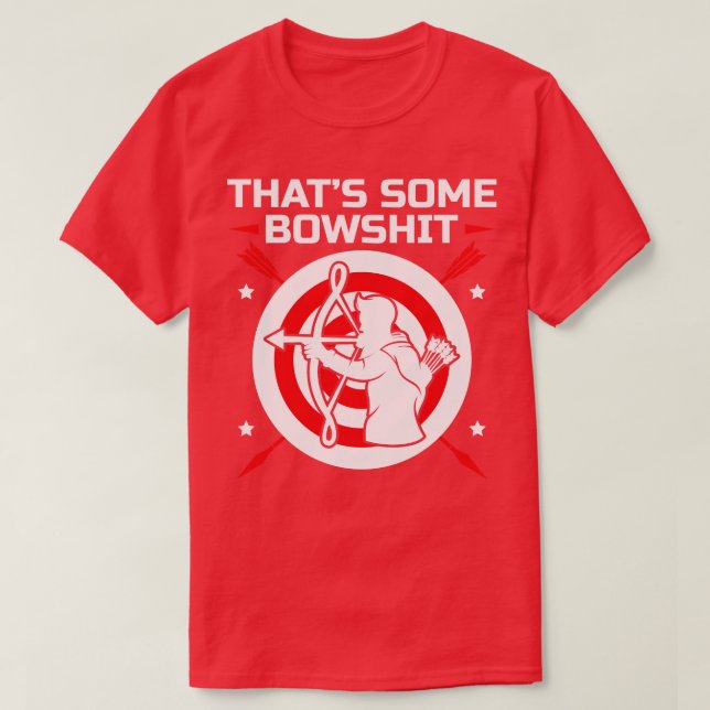 Arch Sport Archer Arrow and Bow 40 T Shirt (Design framsida)