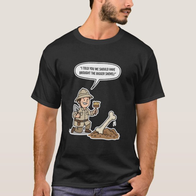 Archaeologist Explorer Spirit – Ancient Discovery  T Shirt (Framsida)