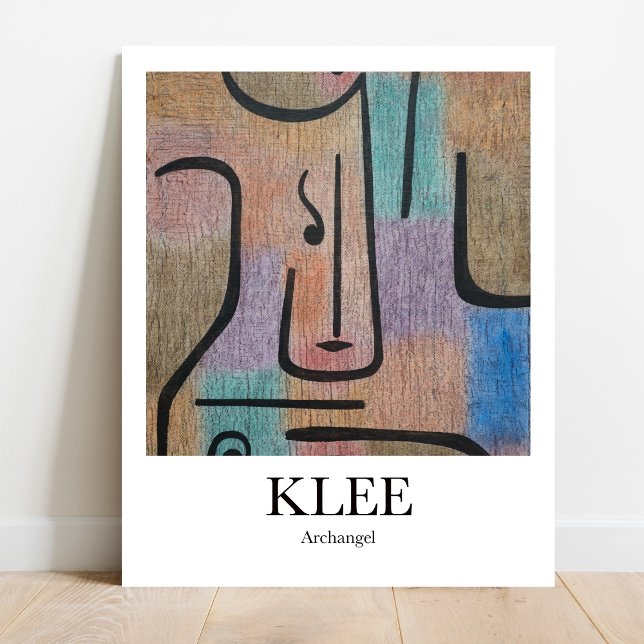 Archangel av Paul Klee Poster (Own Klee's iconic Archangel!  High-quality art poster)