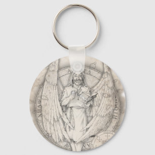 Archangel Azrael Keychain Nyckelring