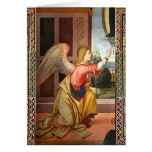 ARCHANGEL GABRIEL by FILIPPINO LIPPI jul Hälsningskort