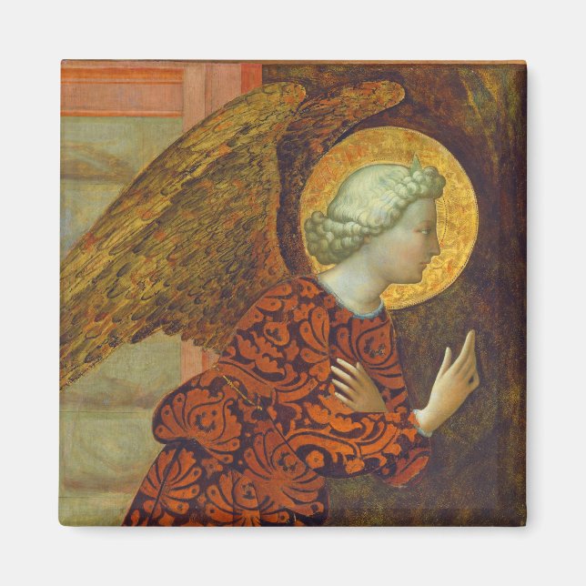 Archangel Gabriel, c. 1430 (tempera on Panel) Magnet (Framsidan)