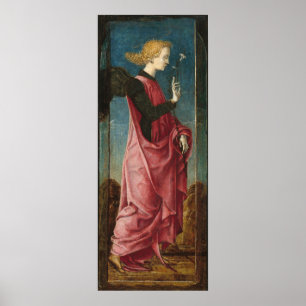 Archangel Gabriel - Cosmè Tura Fine Art Poster