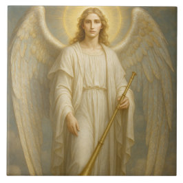 Archangel Gabriel - Divine Messenger of Light Kakelplatta